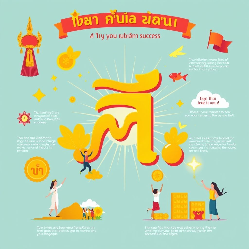 ทำไมอักษร ต. จึงเป็นตัวแทนความสำเร็จ